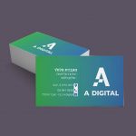 עיצוב כרטיס ביקור A DIGITAL